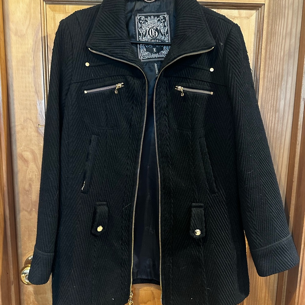 Guess Black Women's Coat